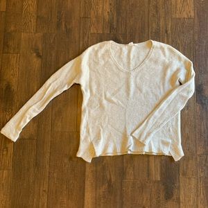 Gap V-neck Gray Sweater Sz XS